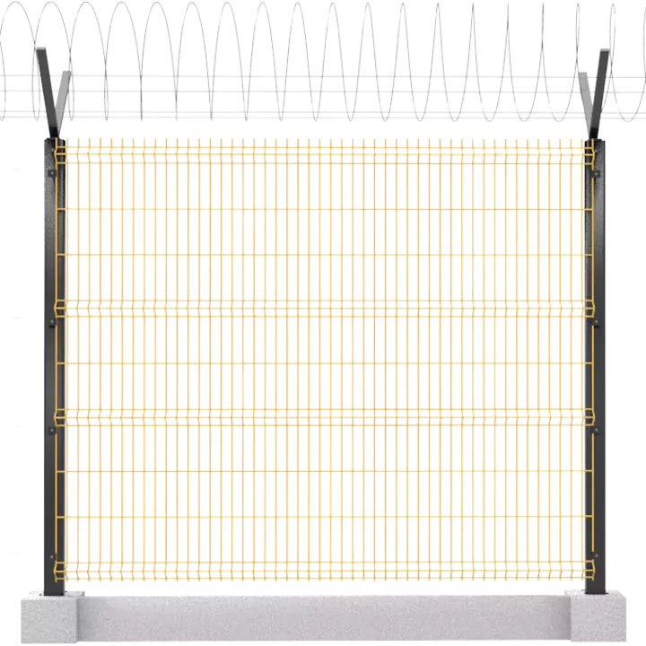 Ограждение из 3D панелей «Ironhill Energy»