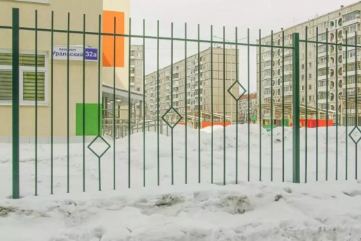Забор из сварных панелей «Strong», серия «Звёздный»