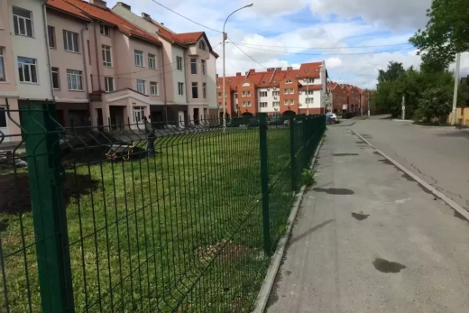 Ограждение из 3D панелей «ECO»